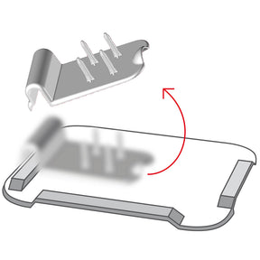 ORNAMIN Zubereitungshilfe für Essbrettchen