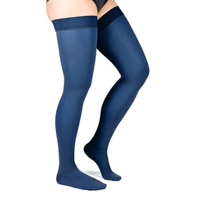 Compressana Leganza Schenkelstrümpfe CCL2 mit Noppenhaftband