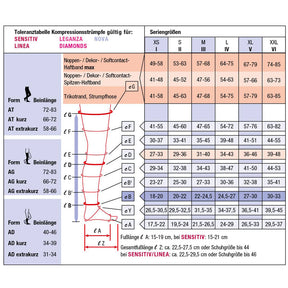 Compressana Leganza Kompressionsstrümpfe AD CCL1