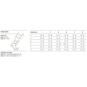 Ofa Memory Men KKL2 lang (38,1-43 cm) Kompressionsstrümpfe