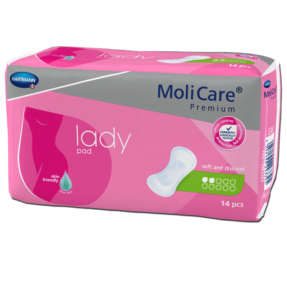 Hartmann MoliCare Premium lady pad 2 Tropfen (1x14 Stk.)