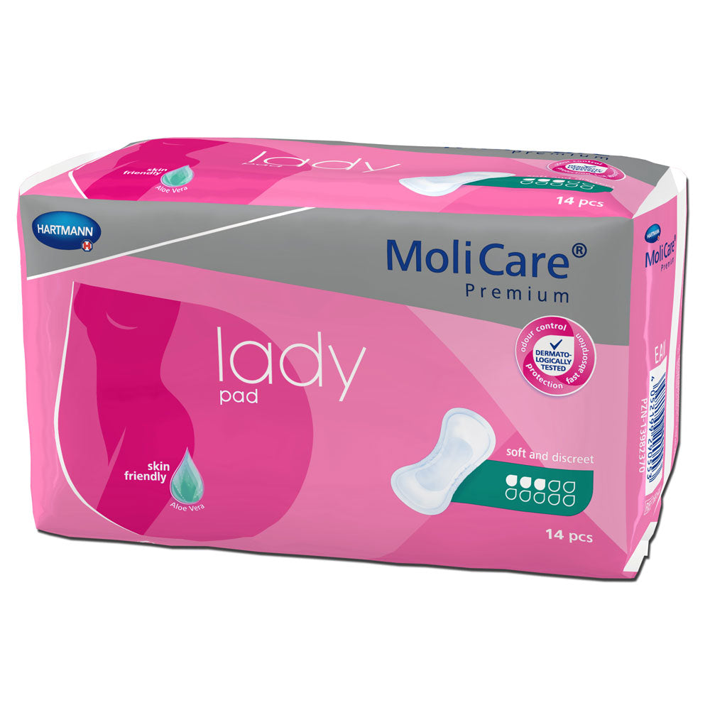 Hartmann MoliCare Premium lady pad 3 Tropfen (1x14 Stk.)