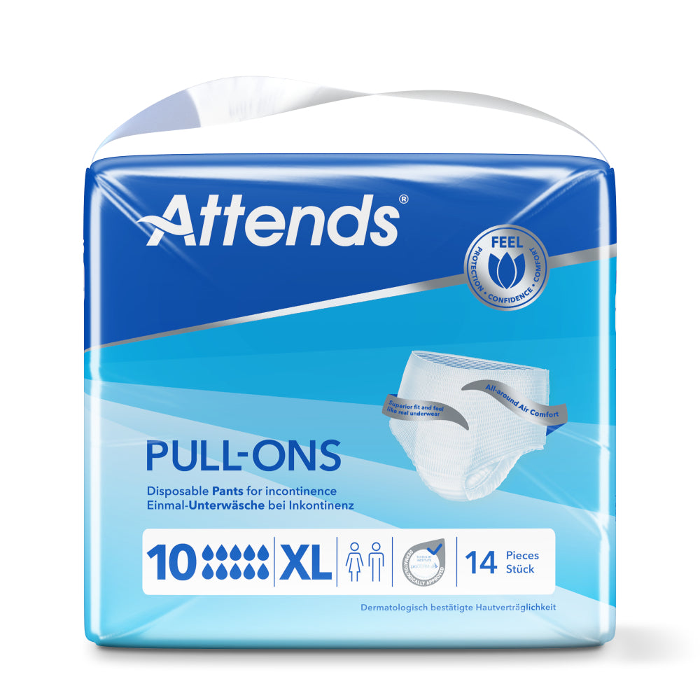 Attends Pull-Ons 10 XL Einmalhosen (1x14 Stück)