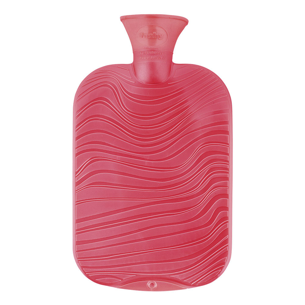 Fashy Wärmflasche Doppellamelle mit Wellendekor