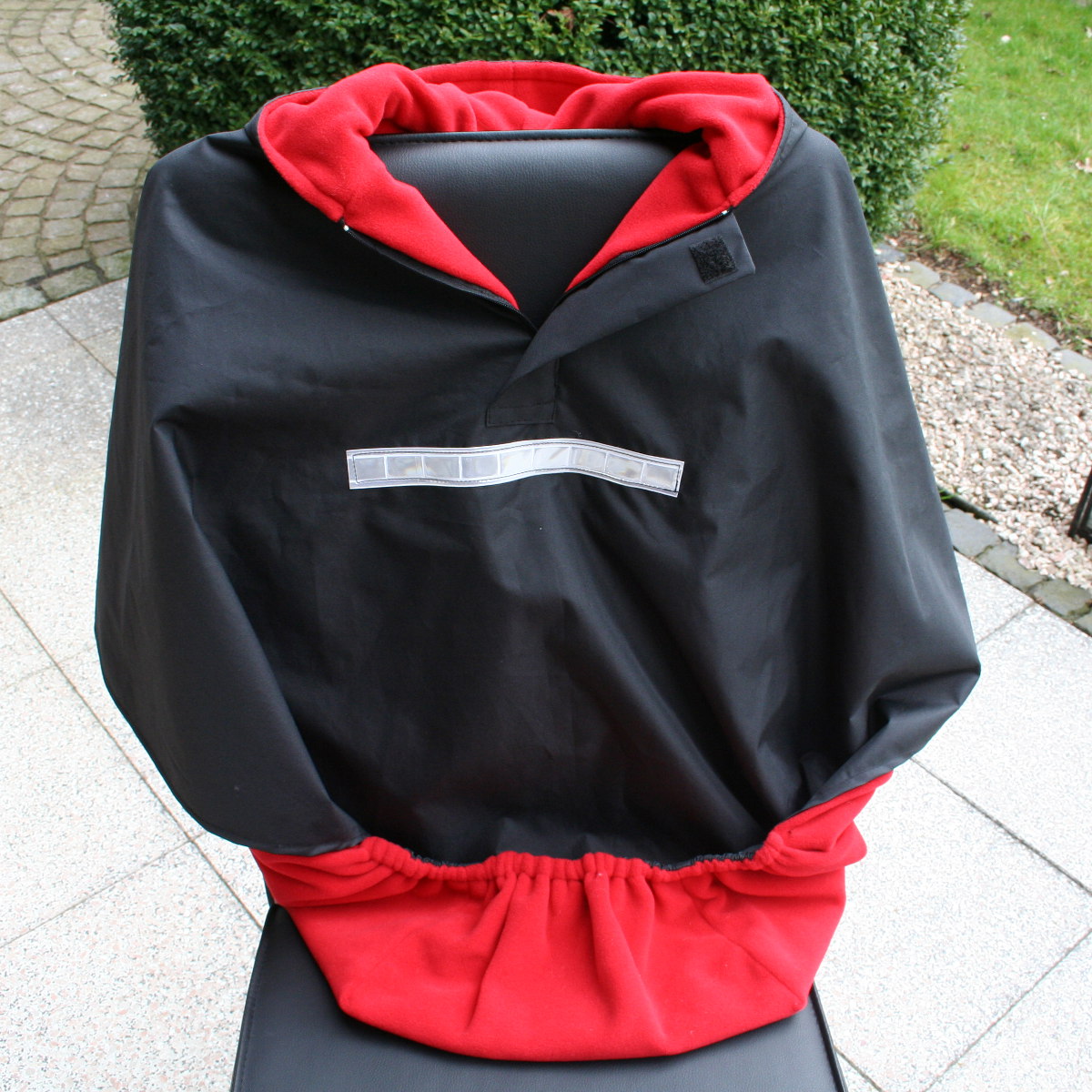 Orgaterm Kinder-Poncho mit Nylon   Fleece