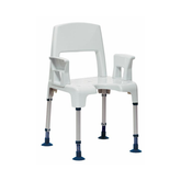 Aquatec Pico Duschstuhl mit Armlehnen und Rückenlehne