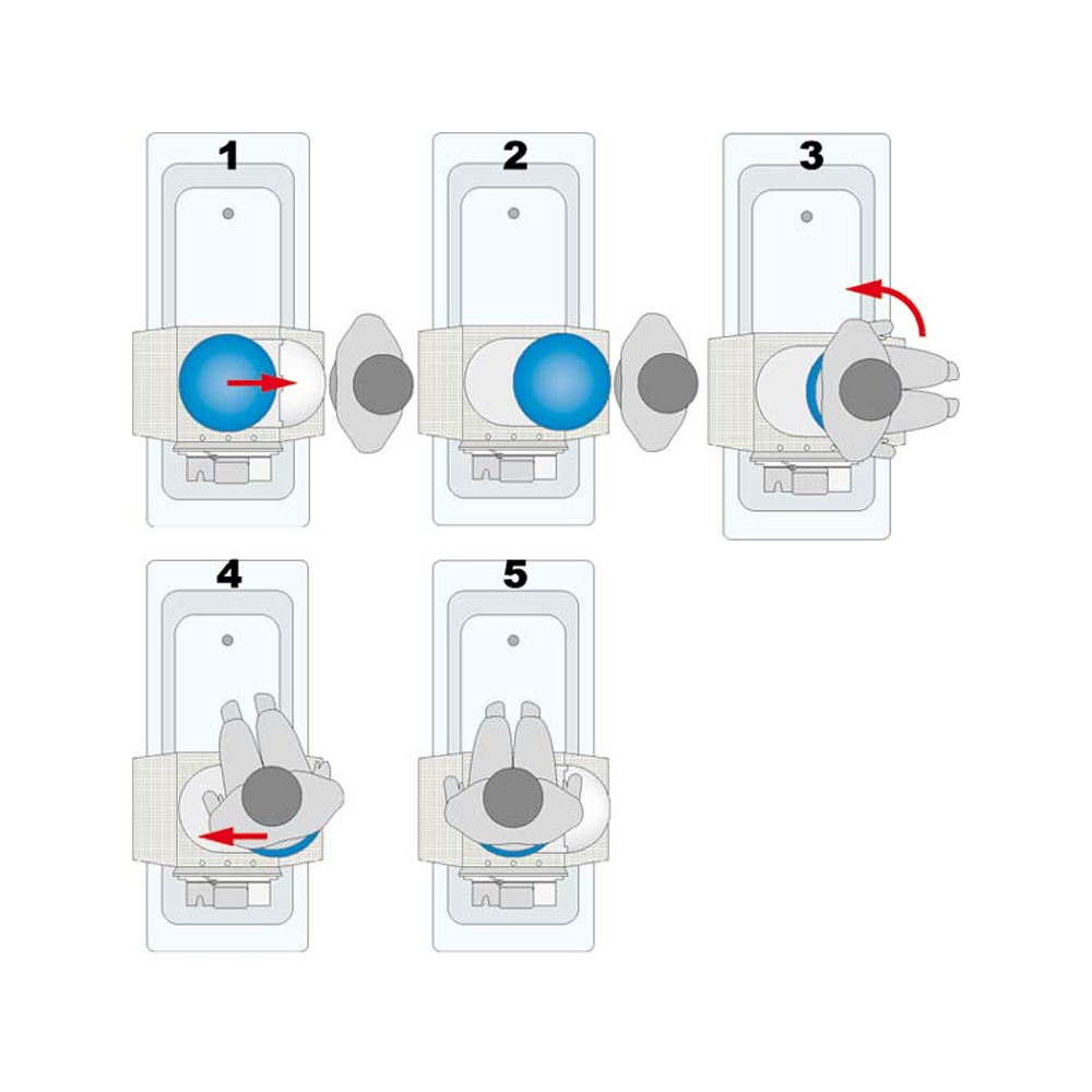 Aquatec Trans Transferhilfe, blau
