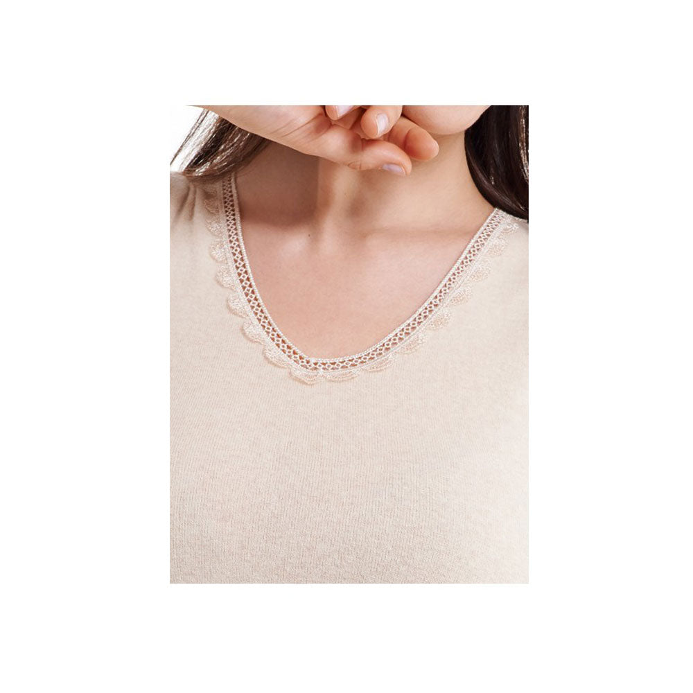 Medima Damen Unterhemd 40% Angora
