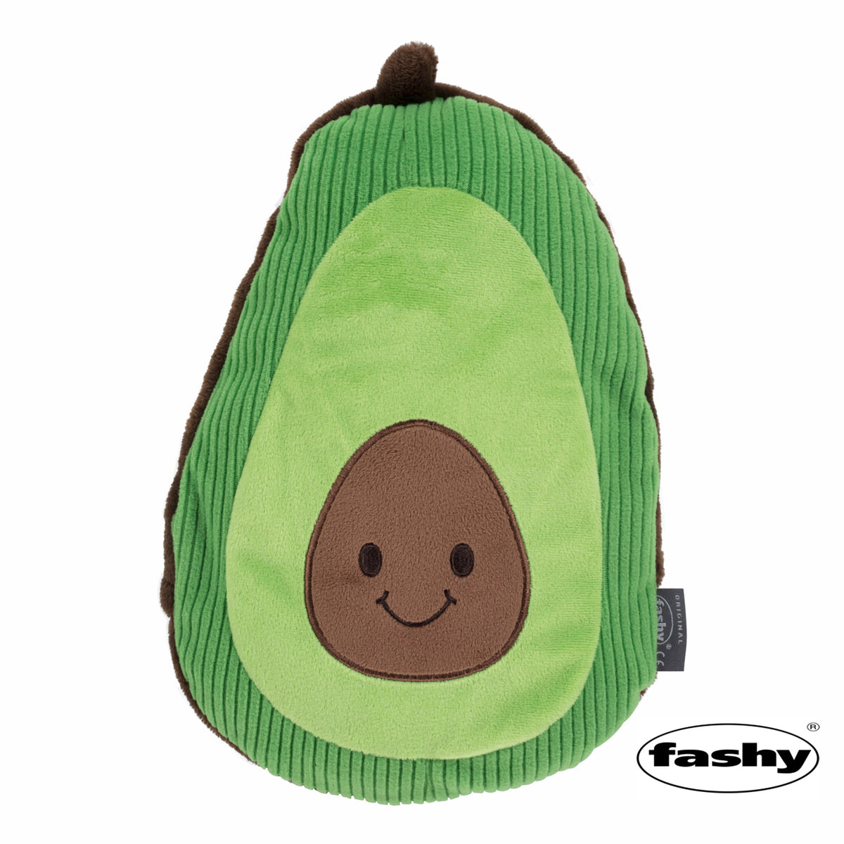 Fashy Wärmflasche 0,8 L mit Flauschbezug Avocado