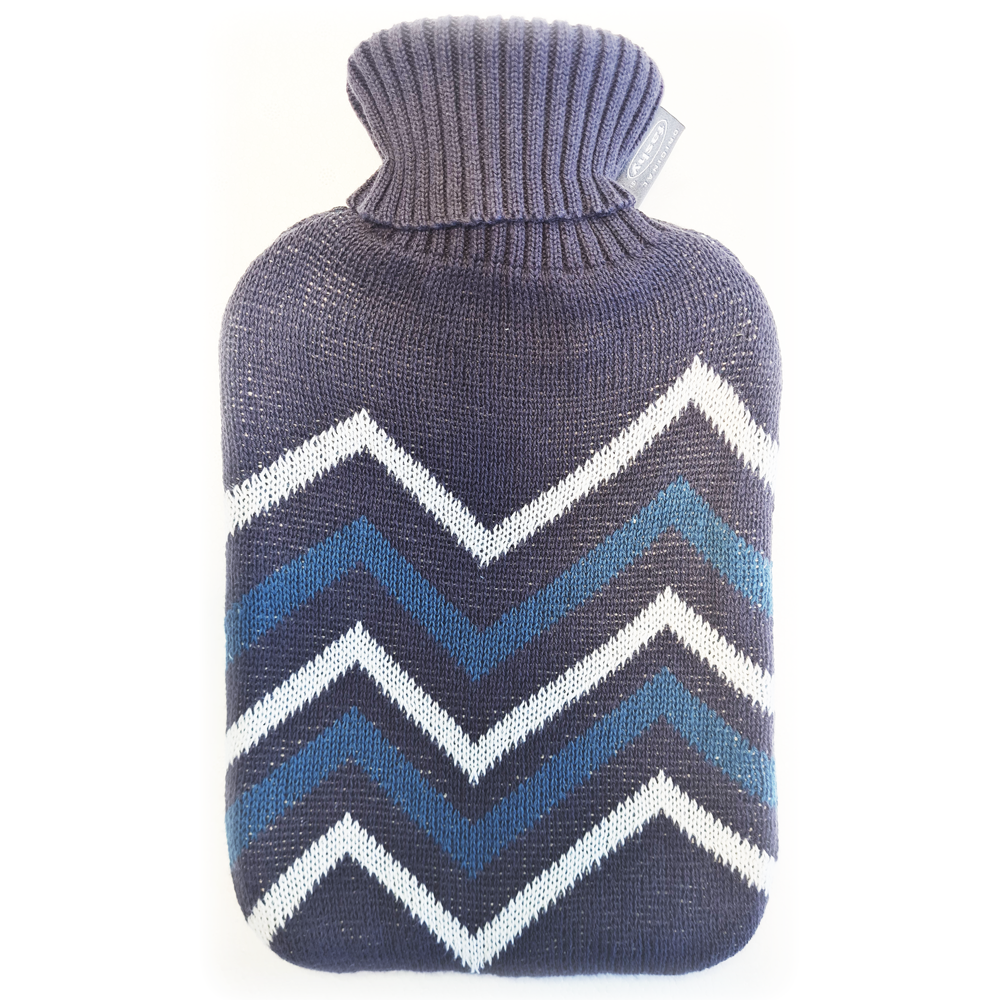 Fashy Wärmflasche mit Strick-Bezug