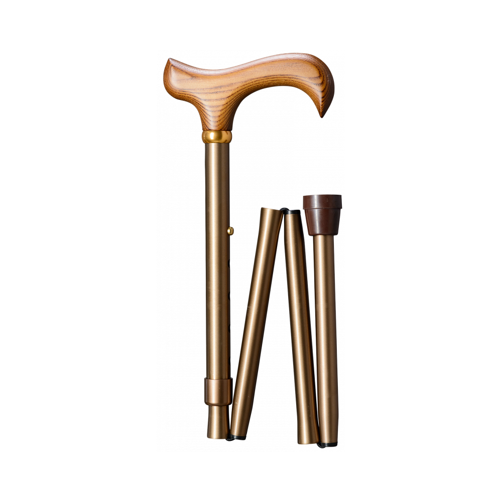 Gastrock Faltbarer Gehstock Derby Schlank-faltstock