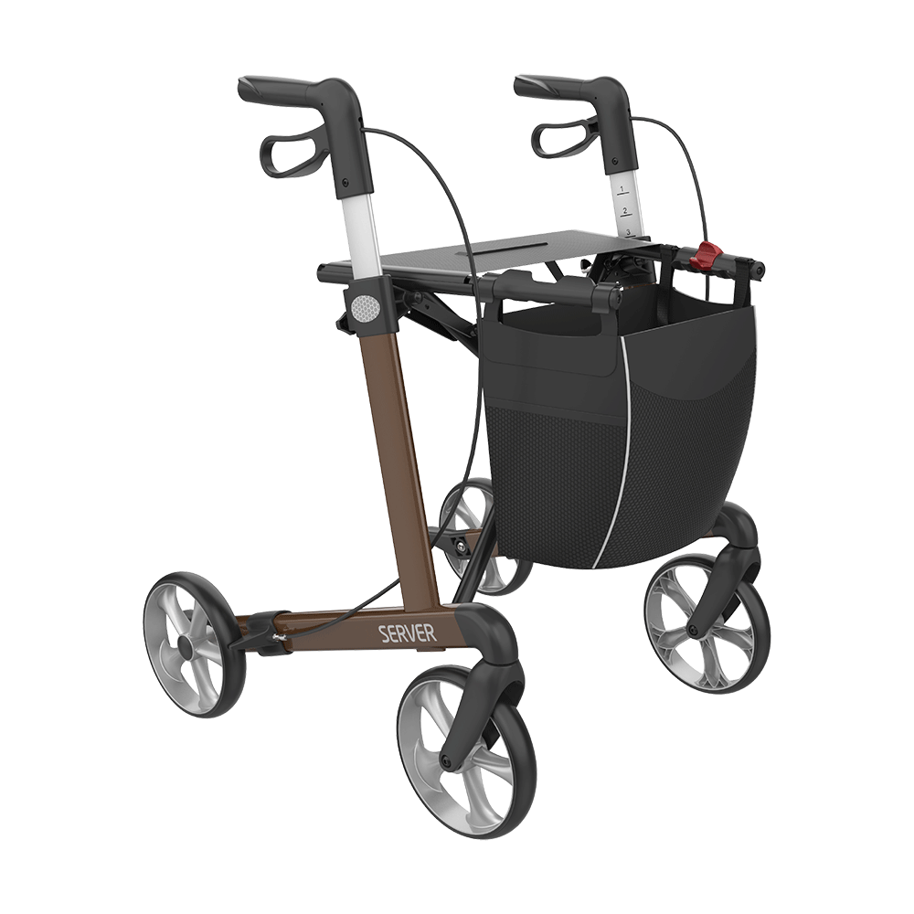 Rehasense Server Aluminium Leichtgewichtrollator